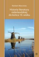 Okładka książki Historia literatury niderlandzkiej do końca 19 wieku