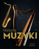 HISTORIA MUZYKI. Autor: Oskar Łapeta. SmakLiter.pl Okładka książki HISTORIA MUZYKI