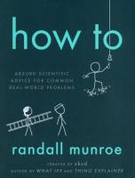 How To. Autor: Randall Munroe. SmakLiter.pl Okładka książki How To