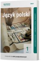J. polski LO 1 Podr. ZPR cz.2 w.2019 linia II. Autor: Lidia Czartoryska-Minkiewicz, Ewa Dunaj-Kozakow. SmakLiter.pl Okładka książki J. polski LO 1 Podr. ZPR cz.2 w.2019 linia II