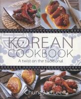 Okładka książki Korean Cookbook A twist on the traditional