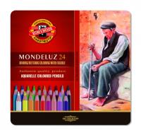 Kredki Mondeluz 3724 24 kolory. Wydawca: Koh-I-Noor. SmakLiter.pl Opakowanie Kredki Mondeluz 3724 24 kolory