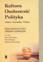 Okładka książki Kultura Osobowość Polityka