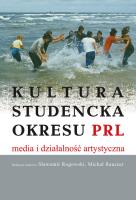 Okładka książki Kultura studencka okresu PRL