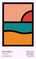 Lessons in Stoicism. Autor: Sellars John. SmakLiter.pl Okładka książki Lessons in Stoicism
