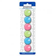 Opakowanie Magnes - pastelowe 30 mm 6 szt.