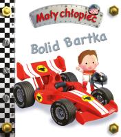 Mały chłopiec. Bolid Bartka w.2019. Autor: Nathalie Belineau. SmakLiter.pl Okładka książki Mały chłopiec. Bolid Bartka w.2019