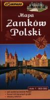 Okładka książki Mapa turystyczna - Zamków Polski