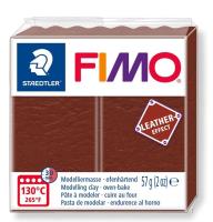 Opakowanie Masa Fimo Leather effect 57g orzechowy