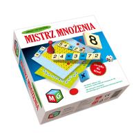 Mistrz mnożenia - zabawa i gra edukacyjna - nie tylko dla dzieci!. Wydawca: MULTIGRA. SmakLiter.pl Opakowanie Mistrz mnożenia - zabawa i gra edukacyjna - nie tylko dla dzieci!