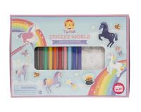 Naklejki do samodzielnego pomalowania Magiczne jednorożce. Wydawca: Tiger Tribe. SmakLiter.pl Opakowanie Naklejki do samodzielnego pomalowania Magiczne jednorożce