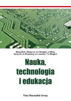 Nauka, technologia i edukacja. Autor: Bolu Wang, Yulei Wang, Songtao Liu, Jie Song, Zhiquiang Ai, Juantao Liu, Mingjun Tu. SmakLiter.pl Okładka książki Nauka, technologia i edukacja