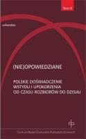 (Nie)opowiedziane. Polskie doświadczenie wstydu.... Autor: Michał Kuziak (red.), Paczoska Ewa, Hanna Gosk (red.). SmakLiter.pl Okładka książki (Nie)opowiedziane. Polskie doświadczenie wstydu...