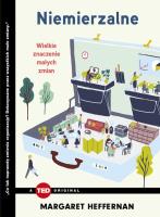 Niemierzalne. Autor: Heffernan Margaret. SmakLiter.pl Okładka książki Niemierzalne