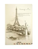Opakowanie Notes A6/96K Wieża Eiffla i Statua
