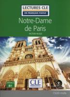 Notre-Dame de Paris - Niveau 3/B1 - Lecture CLE en français facile. Autor: Hugo Victor. SmakLiter.pl Okładka książki Notre-Dame de Paris - Niveau 3/B1 - Lecture CLE en français facile