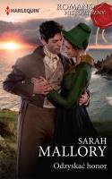 Odzyskać honor. Autor: Mallory Sarah. SmakLiter.pl Okładka książki Odzyskać honor