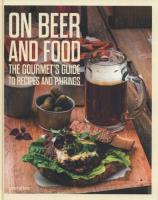 On Beer and Food. Autor: Thomas Cawthorne, Eick Colin. SmakLiter.pl Okładka książki On Beer and Food