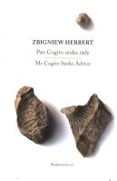 Okładka książki PAN COGITO SZUKA RADY / MR COGITO SEEKS ADVICE WYD. 2