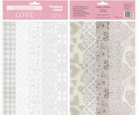 Opakowanie Papier ozdobny Love 20x29 cm HAPPY COLOR