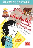 Pierwsze czytanki Michałek i pudełko niespodzianek Poziom 3. Autor: Stelmaszyk Agnieszka. SmakLiter.pl Okładka książki Pierwsze czytanki Michałek i pudełko niespodzianek Poziom 3
