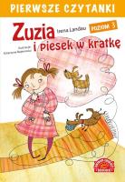 Pierwsze czytanki Zuzia i piesek w kratkę (poziom 3). Autor: Irena Landau. SmakLiter.pl Okładka książki Pierwsze czytanki Zuzia i piesek w kratkę (poziom 3)