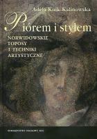 Piórem i stylem. Autor: Kuik-Kalinowska Adela. SmakLiter.pl Okładka książki Piórem i stylem