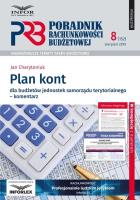 Okładka książki Plan kont dla budżetów jednostek samorządu terytorialnego-komentarz