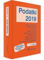 Podatki 2019. Autor: Opracowanie zbiorowe. SmakLiter.pl Okładka książki Podatki 2019