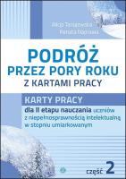 Okładka książki Podróż przez pory roku z kartami pracy cz.2