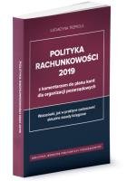 Polityka rachunkowości 2019. Autor: Trzpioła Katarzyna. SmakLiter.pl Okładka książki Polityka rachunkowości 2019