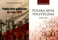 Okładka książki Polska myśl polityczna. Tom 1-2