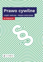 Okładka książki Prawo cywilne w pigułce. Część ogólna. Prawo rzeczowe