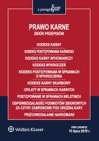 Okładka książki Prawo karne. Zbiór przepisów