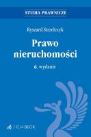 Prawo nieruchomości. Autor: Strzelczyk Ryszard. SmakLiter.pl Okładka książki Prawo nieruchomości