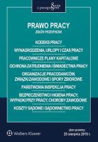 Okładka książki Prawo pracy Zbiór przepisów w.30/2019