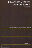 Okładka książki Prawo zamówień publicznych. Komentarz w.4
