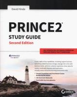 PRINCE2 Study Guide. Autor: Hinde David. SmakLiter.pl Okładka książki PRINCE2 Study Guide