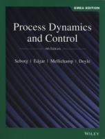 Process Dynamics and Control. Autor: Seborg Dale E., Edgar Thomas F, Mellichamp, Francis J. Doyle  Duncan A.. SmakLiter.pl Okładka książki Process Dynamics and Control