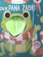 Okładka książki Przyjaciele do poduszki. Szalik Pana Żabki