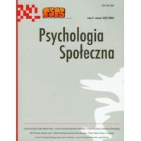 Opakowanie Psychologia Społeczna 4/2008