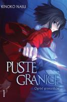 Okładka książki Puste granice: Ogród grzeszników 1