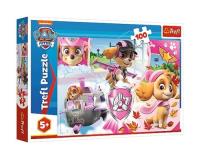 Opakowanie Puzzle 100 Skye w akcji TREFL