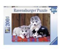 Opakowanie Puzzle 200 Szczenięta husky XXL