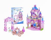 Puzzle 3D Princess Secret Garden. Wydawca: Cubic Fun. SmakLiter.pl Opakowanie Puzzle 3D Princess Secret Garden