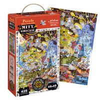 PUZZLE OBSERWACYJNE MITY GRECKIE. Autor: Opracowanie zbiorowe. SmakLiter.pl Okładka książki PUZZLE OBSERWACYJNE MITY GRECKIE