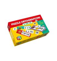 Puzzle ortograficzne 'ą', 'om', 'on'. Wydawca: MULTIGRA. SmakLiter.pl Opakowanie Puzzle ortograficzne 'ą', 'om', 'on'