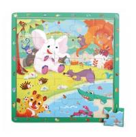 Opakowanie Puzzle & Gra drewniane Dżungla