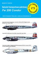 Samolot transportowy Focke-Wulf Fw 200 Condor. Autor: Benedykt Kempski. SmakLiter.pl Okładka książki Samolot transportowy Focke-Wulf Fw 200 Condor