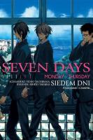 Seven Days #1 Monday - Thursday. Autor: Tachibana Venio. SmakLiter.pl Okładka książki Seven Days #1 Monday - Thursday